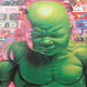 Illustration for article titled This Disturbingly Amazing Baby Hulk Mural Just Went Up in New York City